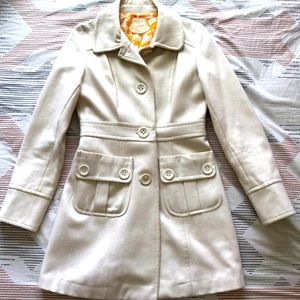 Women’s Cream Winter Coat